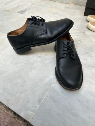 zapatos traje de bonito militar 