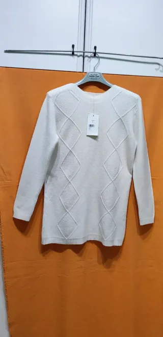 Maglioncino donna panna taglia M