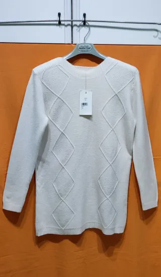 Maglioncino donna panna taglia M