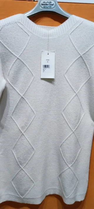 Maglioncino donna panna taglia M