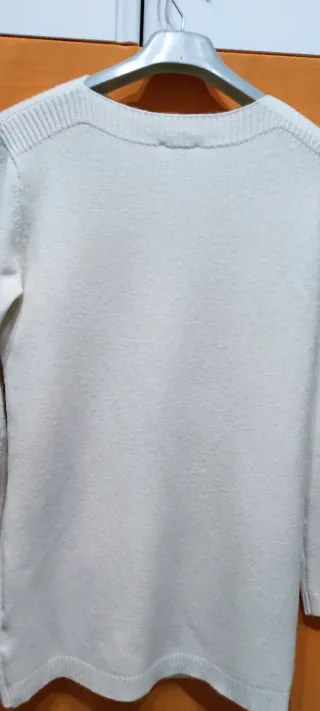 Maglioncino donna panna taglia M