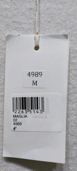 Maglioncino donna panna taglia M