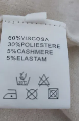 Maglioncino donna panna taglia M