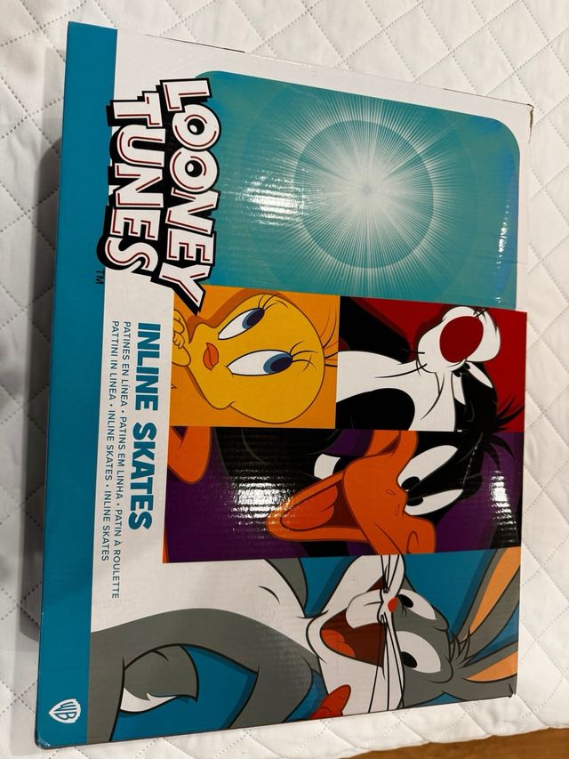 Patines en línea Looney Tunes niña talla ajustable