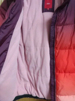 Anorak acolchado degradado