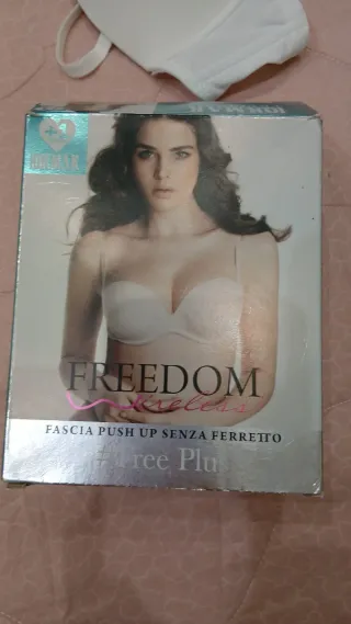 Lormar Reggiseno Freedom Wireless Bianco