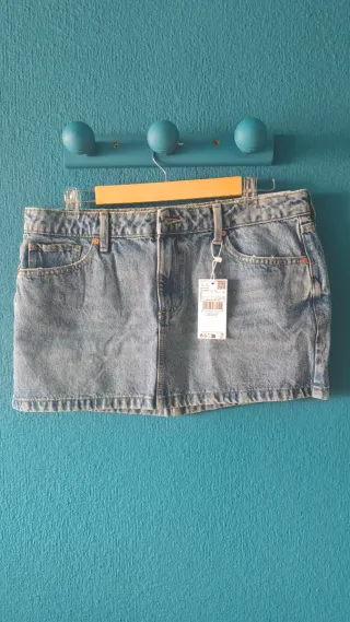 Mini falda vaquera
