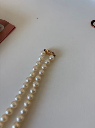 Conjunto Oro 18k Perlas, Esmeraldas y Diamantes