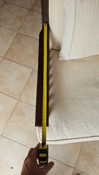 Coppia di poltrone vintage tessuto e legno