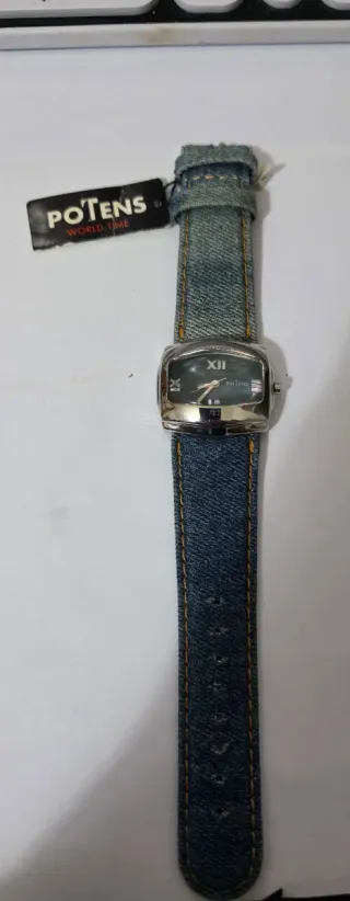 Reloj Potens World Time Denim