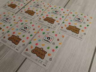Lote de cartas Amiibo Animal Crossing Series 1 y 5