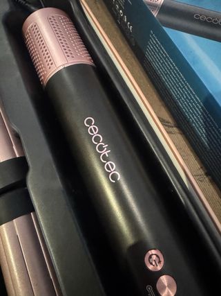 Cecotec CeramiCare 2 en 1 AirCurler Negro
