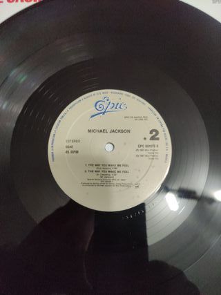 Vinilo Michael Jackson The Way You Make Me Feel