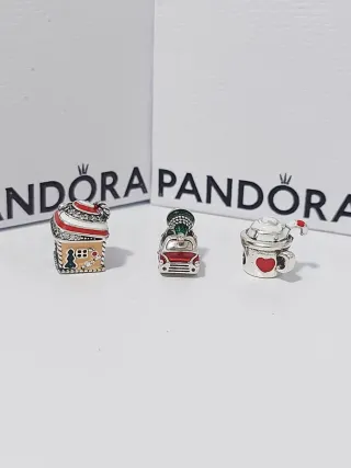Lote 3 Charms Pandora