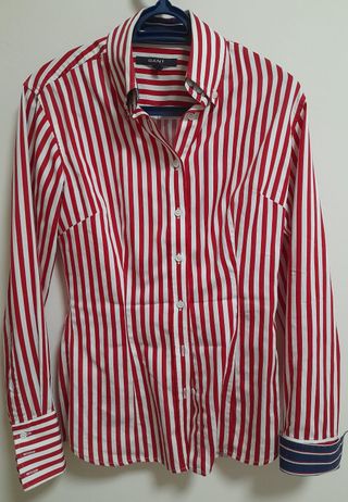 Camisa Gant Rayas Rojas y Blancas