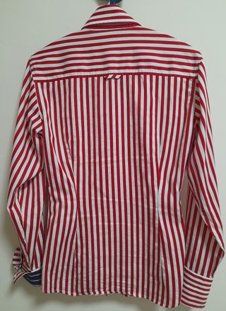 Camisa Gant Rayas Rojas y Blancas
