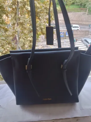 Borsa Calvin Klein blu scuro 