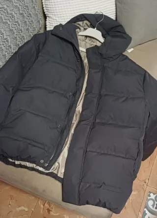 Chaqueta Zara acolchada negra T.13/14 años
