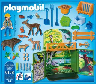 Playmobil Cofre Animales del Bosque