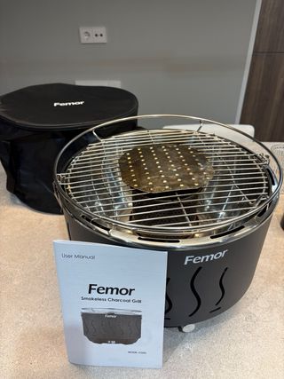 Barbecue senza fumo Femor