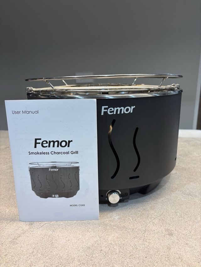 Barbecue senza fumo Femor