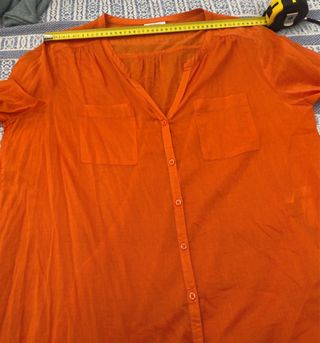 Lote 3 camisas (naranja, negro, verde)
