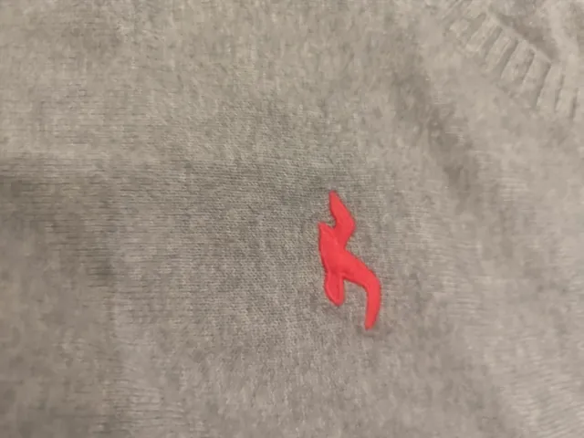 Jersey Hollister pico punto fino gris