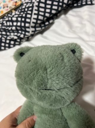 Peluche Rana Verde Suave