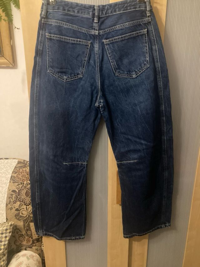 Pantalones culotte ZARA azul