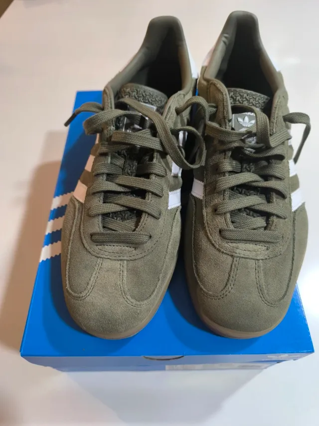 Zapatillas Adidas Gazelle Indoor Verde Caqui 451/3