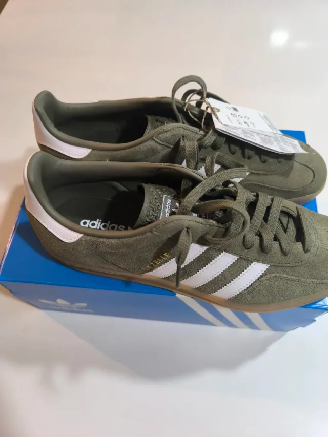 Zapatillas Adidas Gazelle Indoor Verde Caqui 451/3