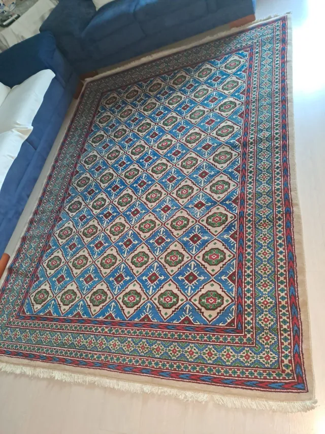 Alfombra Afgana Hecha a Mano