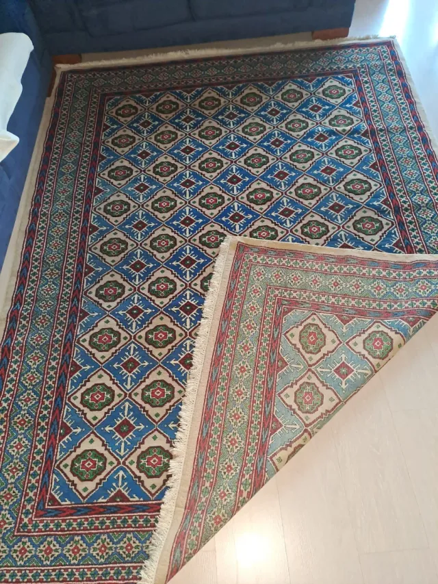 Alfombra Afgana Hecha a Mano