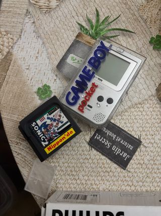Consola Nintendo Game Boy Pocket Plata