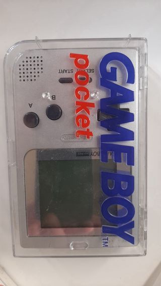 Consola Nintendo Game Boy Pocket Plata