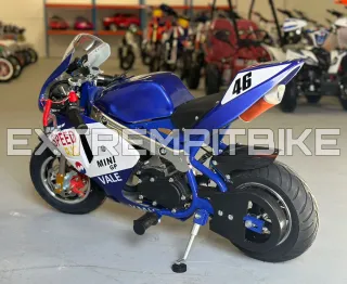 Minimoto GP 49cc 2T Verde, azul, naranja