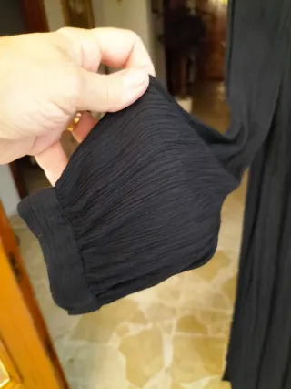 Vestido negro Mango talla M
