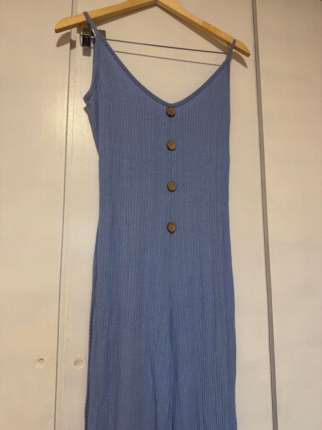 Mono azul ajustado talla S