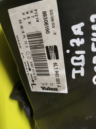 FARO DELANTERO IZQUIERDO SEAT IBIZA 6L1