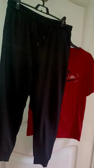 PANTALÓN UNISEX TIPO HAREM + CAMISETA NIKE AIR MAX