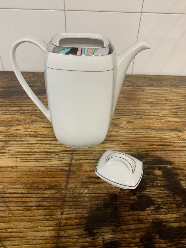 Servizio Caffè Porcellana Multicolor