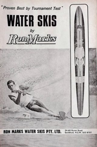 Esquís náuticos Ron Marks Kangaroo, MUNDIAL 1971