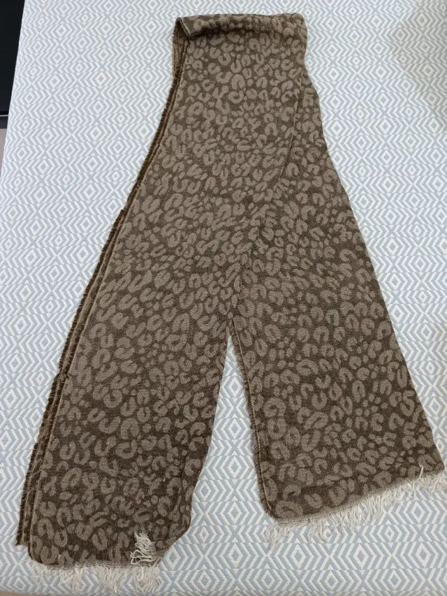 Foulard estampado animal print