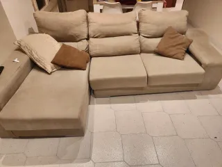 Sofá Chaiselongue 3 plazas extensible