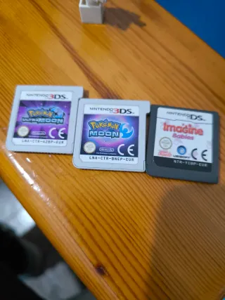 Nintendo 3DS XL Negra + 2 Juegos Pokémon