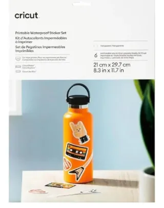 Cricut Set Pegatinas Impermeables