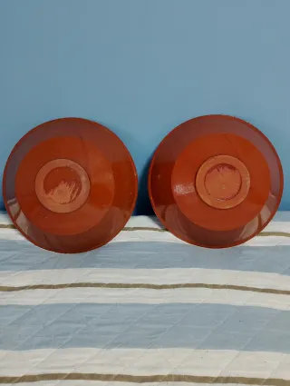 2 Lebrillos Cerámicos Decorados