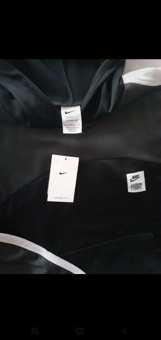 Felpa Nike uomo Nera/Bianca Tg. L/XL