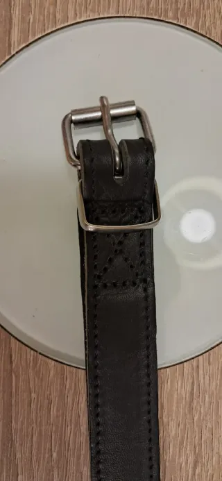 Collar cuero perro 56cm