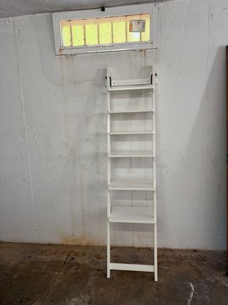 Estantería Escalera Blanca